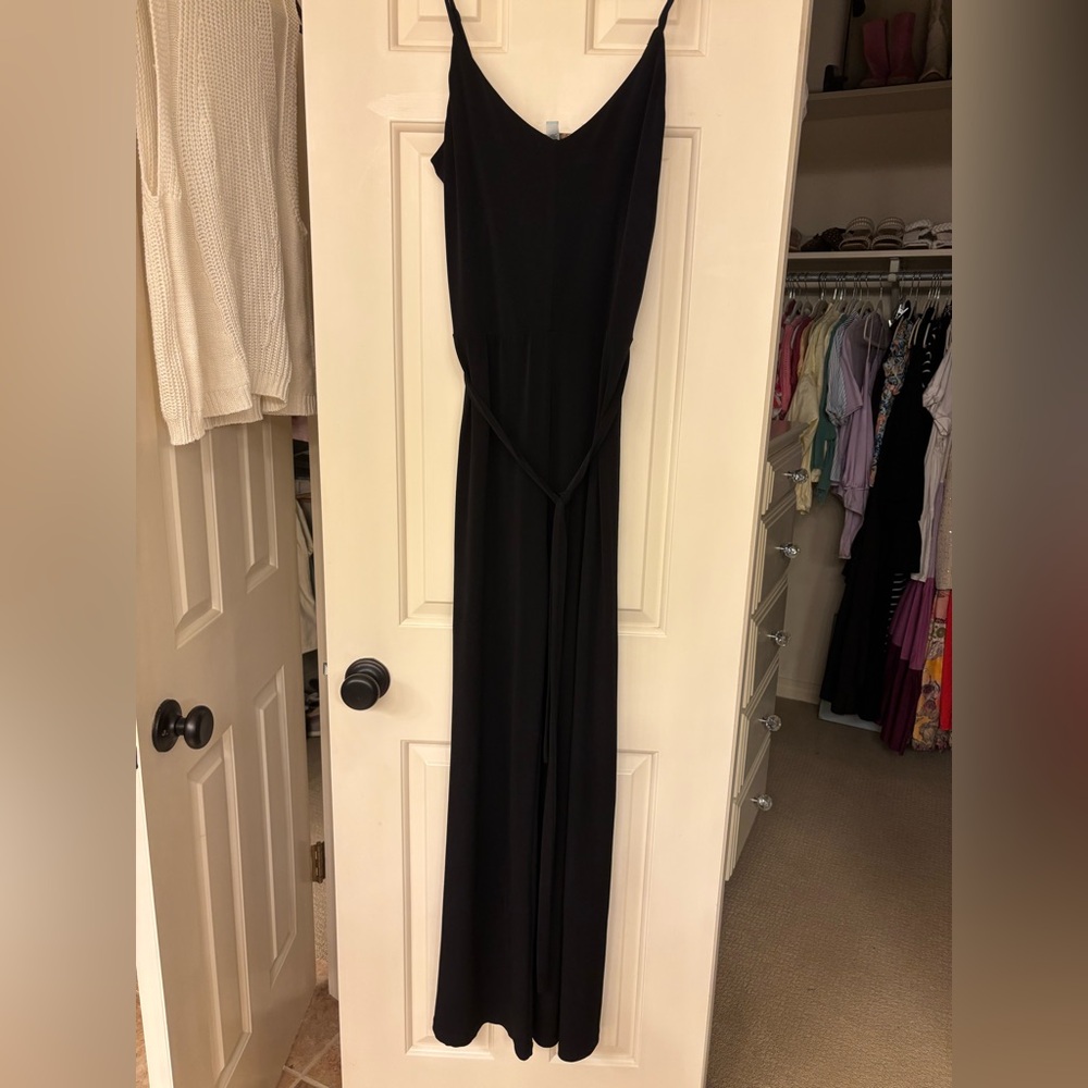 Veronica M Black Jumpsuit